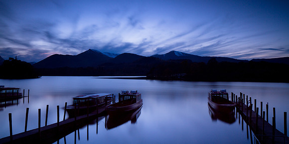 Dusk at Derwent Water, Lake District, Cumbria (Getty)